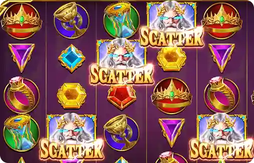 Free Spins triggered by scatter symbols