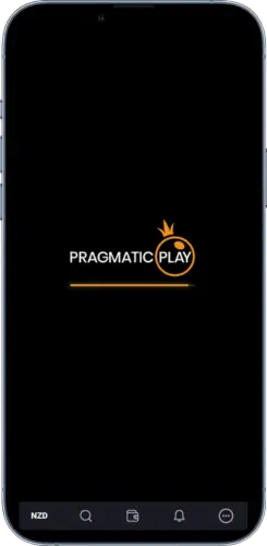 Gates of Olympus loading screen with Pragmatic Play branding on mobile
